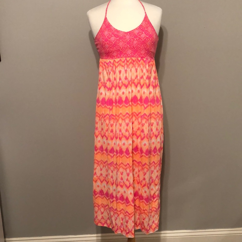 colorful maxi dress